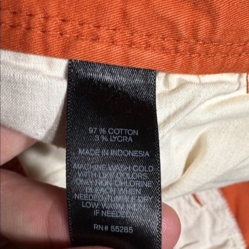Express Photographer Men's Rust Chinos - Picture 7 of 10